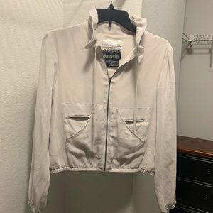 White stylish jacket